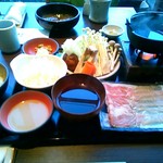 平田牧場 極 - 上しゃぶランチ(3500円)