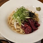 金町製麺 - 本鮪中落ちの冷たい和えそば