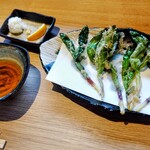 江戸そば マルノ - 行者にんにく