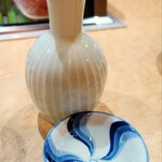 東京亭 - あつ燗（石見銀山）　※一宮酒造（有）（島根県大田市）の日本酒