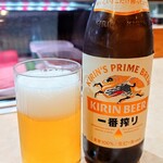 東京亭 - 瓶ビール（キリン・一番搾り）
