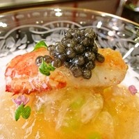 表参道うかい亭 - 毛ガニとキャビアのジュレ