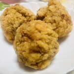 極濃湯麺 フタツメ - みかん位の大きさ