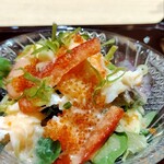 鮨 いな垣 - ズワイガニのサラダ