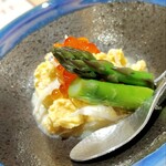 鮨 いな垣 - 白魚のたまご和え