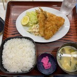 善磯 - あじ定食　800円