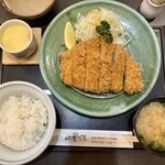 満点とんかつ四季彩 - 「ロースかつ定食レギュラー」（1,738円）