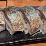 ご当地酒場 長崎県五島列島 小値賀町 - 炙りサバの棒寿司