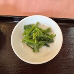 中国飯店 - 菜の花の和え物