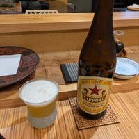 天ぷら浅沼 - ビール