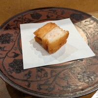 天ぷら浅沼 - 「ハトシ」でスタート