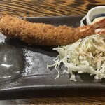 あゆちゃん家 - しらす丼エビフライ付き