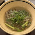 日本料理 晴山 - 猪肉と花山椒