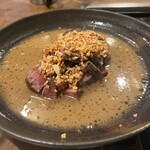 お好み焼 キャベツ - ガーリックステーキ