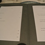 Astrance - ディナーメニュー