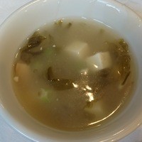 横浜中華街 重慶飯店 本館 - ランチスープ②