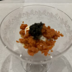 ステーキ 西洋料理 寛 - ✳︎自家製リコッタチーズ、ガスパチョソルベ、キャビア添え