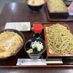 増田屋 - 料理写真:韃靼そばかつ丼セット