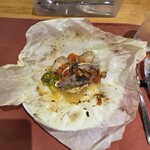 祖父江料理店 - ｢懐かしの技法でしょう？｣と笑いながらパピヨットが。