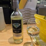 祖父江料理店 - 先ずはこの白ワインから。