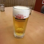 ラーメン山岡家 - 生ビール600円