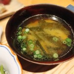 さしみのとったり - お味噌汁