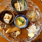 気灯庵 - 華御膳の小鉢