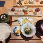 さしみのとったり - さしみ御膳2500円（税抜）