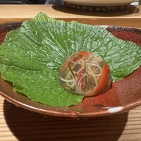 雪花菜 - ぶどうの風味ゼリー