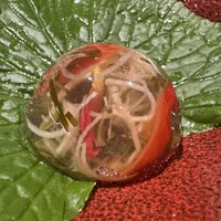 雪花菜 - ぶどうの風味ゼリー