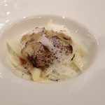 ラ・ブリック - 日高ファームホロ　ホワイトアスパラガスとフォワグラ