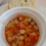 フルーツパーラー附木屋 - 野菜と豆のミネストローネ風スープ煮
