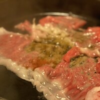 先斗町しゃぶしゃぶすき焼き きらく - じゅる♡じゅる♡