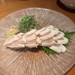 鳥半 - ささみ刺身