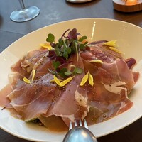 ダイニング ブルーム(軽井沢浅間プリンスホテル) - 生ハムサラダ仕立て