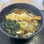 名代 箱根そば - 小さめそばとエビ天