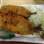 とん八 - いわしフライ 420円(税込)(2025年2月26日撮影)
