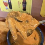 南インドの味 カレーリーフ - キノコもかなりモッコリでココナツも贅沢に使われてます