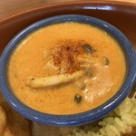 南インドの味 カレーリーフ - キノコのココナツカレー