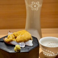 鮨 邂逅 - 北海道キンキ紫雲丹