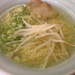 ラーメン亭 - ラーメン亭 チャーハン＆ラーメンセット \500円 (塩ラーメン) 