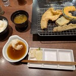 博多天ぷらたかお サウスウッド横浜店 - たかお天定食。コスパばっちりです！