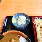 やぶ善 - 勿論、薬味も蕎麦のもの。
