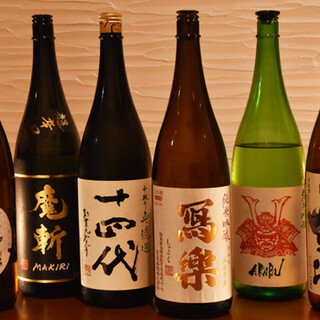 日本酒中心のお店だから愉しめる、お酒と料理の最高の組み合わせ