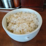 味噌一 - サービス麦めし