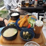 カフェレスト サブレ - ミックスフライ定食