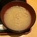魚料理 吉成 - 毛蟹の味噌汁