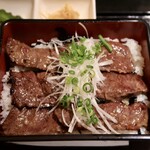 個室焼肉 富士門 - 西京味噌焼き 上ハラミ重・雅