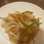 好華 - 白身魚と野菜の甘酢あんかけ