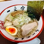 函館麺や 一文字 - 海老塩ワンタン麺@北海道物産展